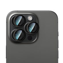 iPhone 14 Pro Max CaseWorld Alloy Serisi Oleofobik Anti Reflective Kamera Lens Koruyucu Siyah