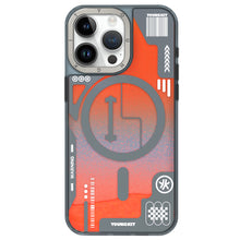 Apple iPhone 15 Pro Max Kılıf M-safe Şarj Özellikli YoungKit Galaxy Serisi Kapak