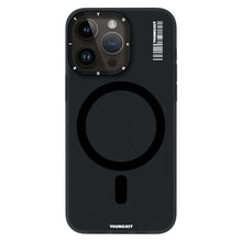 Apple iPhone 15 Pro Max Kılıf M-safe Şarj Özellikli Youngkit Hidden Sand Serisi Kapak