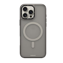 Apple iPhone 16 Pro Kılıf M-safe Şarj Özellikli Cam Arka Yüzey TPU Youngkit Gemstone Serisi Kapak