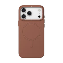 iPhone 18 Pro Uyumlu Kılıf M-Safe Şarj Özellikli Youngkit Morandi Serisi Kapak - Kahverengi