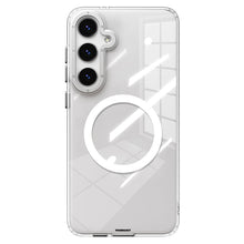 Galaxy S24 Kılıf M-safe Şarj Özellikli Sararmaya Karşı Dayanıklı Youngkit Clear Crystal Serisi Kapak