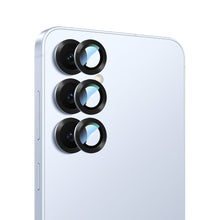 Galaxy S25 Uyumlu CaseWorld Alloy Serisi Oleofobik Anti Reflective Kamera Lens Koruyucu Mavi