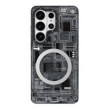 Galaxy S26 Ultra Kılıf M-safe Uyumlu Youngkit 360 Derece Technology Serisi Kapak Siyah