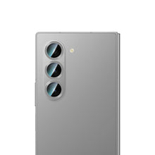 Galaxy Z Fold 6 Uyumlu CaseWorld Alloy Serisi Oleofobik Anti Reflective Kamera Lens Koruyucu Gümüş