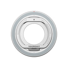Youngkit Magnetik 360 Derece Dönebilen Dual Fold Rotating Serisi Parmak Ring Stand Gümüş