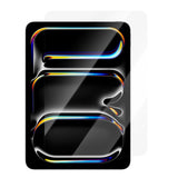 iPad Pro 11 2024 Uyumlu CaseWorld Steel Shield Serisi Temperli Cam Ekran Koruyucu Kurulum Kitli