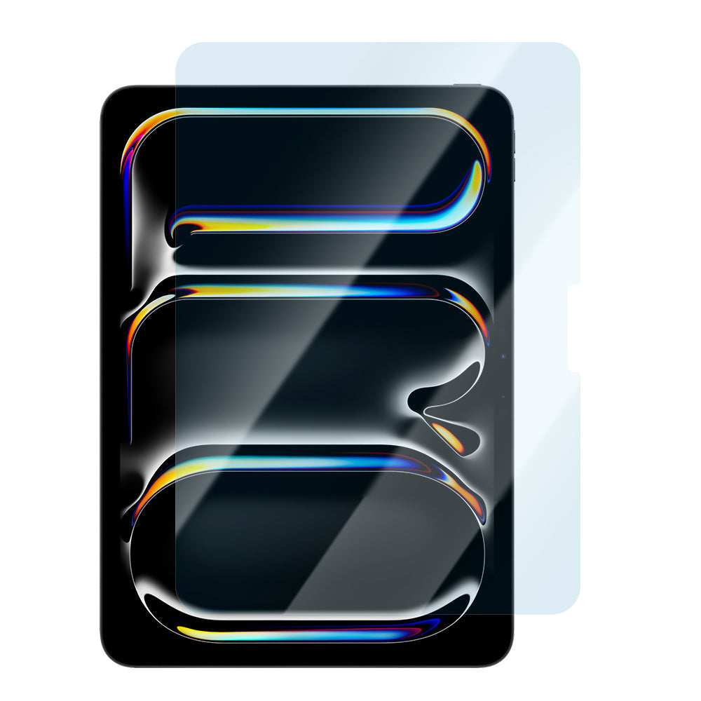 iPad Pro 13 2024 Uyumlu Cam Ekran Koruyucu CaseWorld Eyesafe Mavi Işık Teknolojili Kurulum Kitli