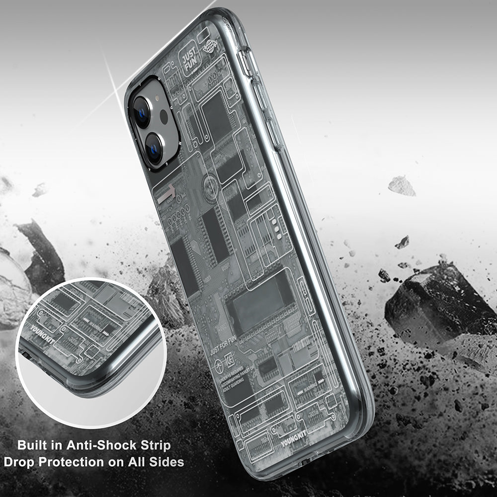 Apple iPhone 11 Kılıf YoungKit Technology Serisi Kapak