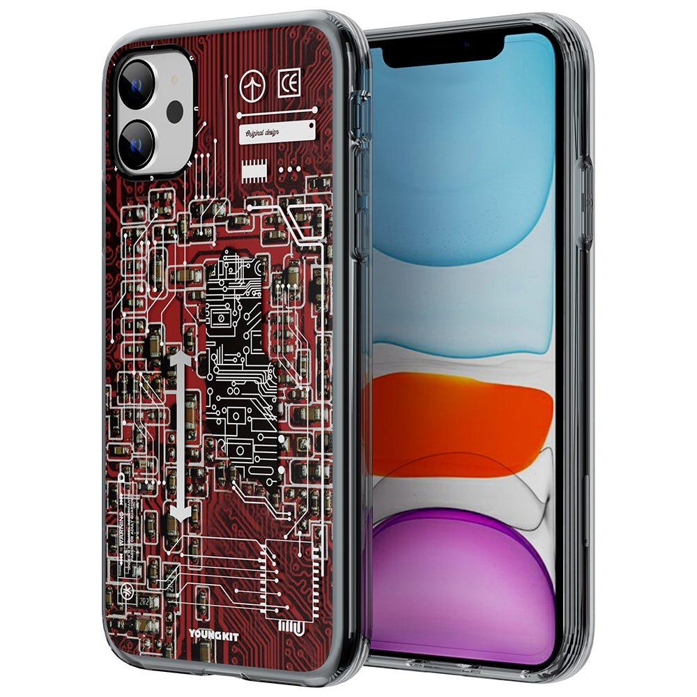 Apple iPhone 11 Kılıf YoungKit Technology Serisi Kapak