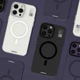 Apple iPhone 13 Kılıf M-safe Şarj Özellikli Standlı YoungKit Hermit Bracket Serisi Kapak