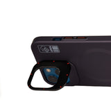 Apple iPhone 13 Kılıf M-safe Şarj Özellikli Standlı YoungKit Hermit Bracket Serisi Kapak