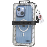 Apple iPhone 13 Kılıf M-safe Şarj Özellikli Youngkit Coloured Glaze Serisi Kapak