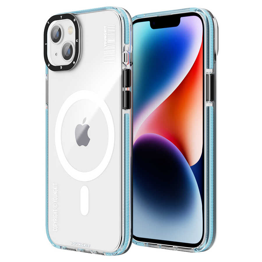 Apple iPhone 13 Kılıf M-safe Şarj Özellikli YoungKit Exquisite Serisi Kapak