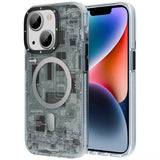 Apple iPhone 13 Kılıf M-safe Şarj Özellikli YoungKit Technology Serisi Kapak