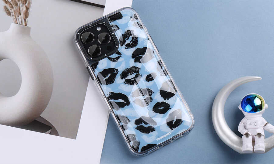 Apple iPhone 13 Kılıf YoungKit Leopard Article Serisi Kapak