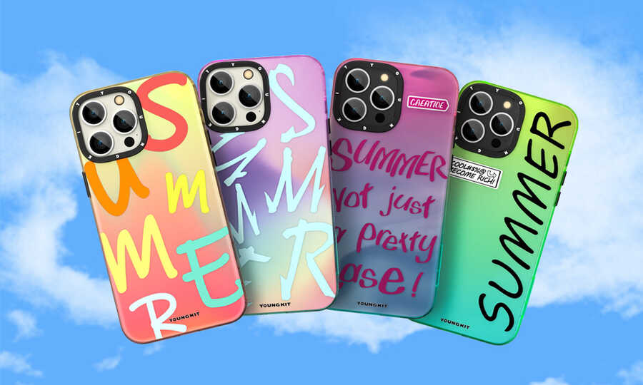 Apple iPhone 13 Kılıf YoungKit Summer Serisi Kapak