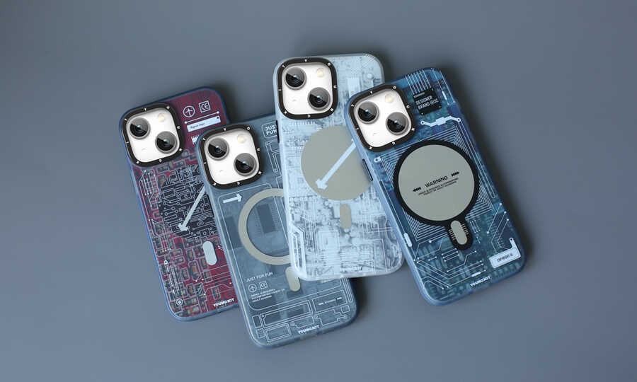 Apple iPhone 13 Kılıf YoungKit Technology Serisi Kapak