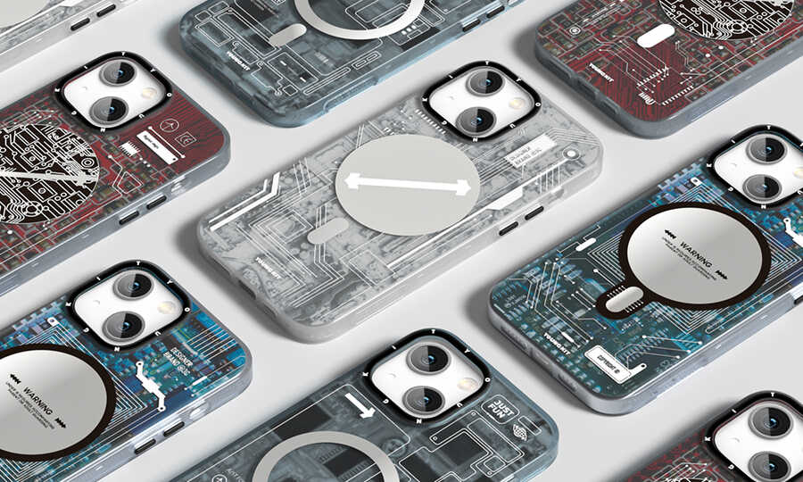 Apple iPhone 13 Kılıf YoungKit Technology Serisi Kapak