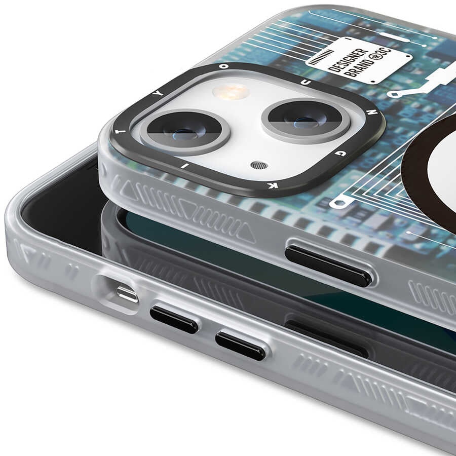 Apple iPhone 13 Kılıf YoungKit Technology Serisi Kapak