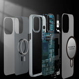Apple iPhone 13 Kılıf YoungKit Technology Serisi Kapak