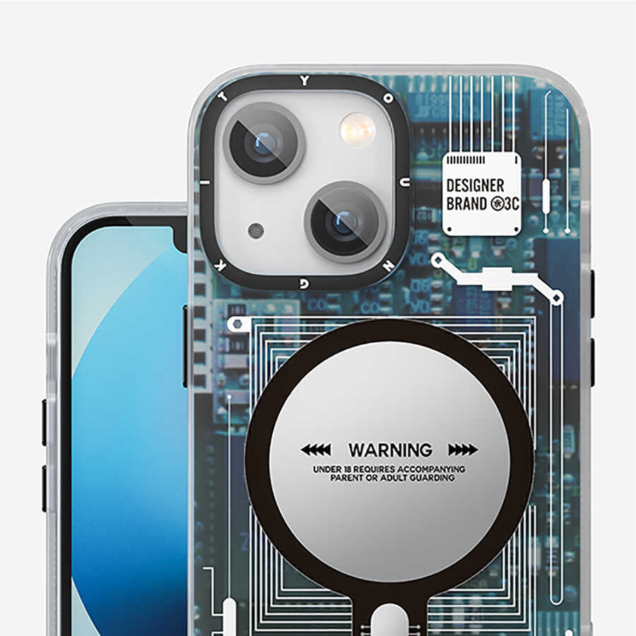Apple iPhone 13 Kılıf YoungKit Technology Serisi Kapak