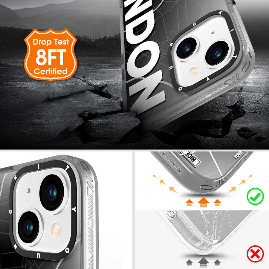 Apple iPhone 13 Kılıf YoungKit World Trip Serisi Kapak