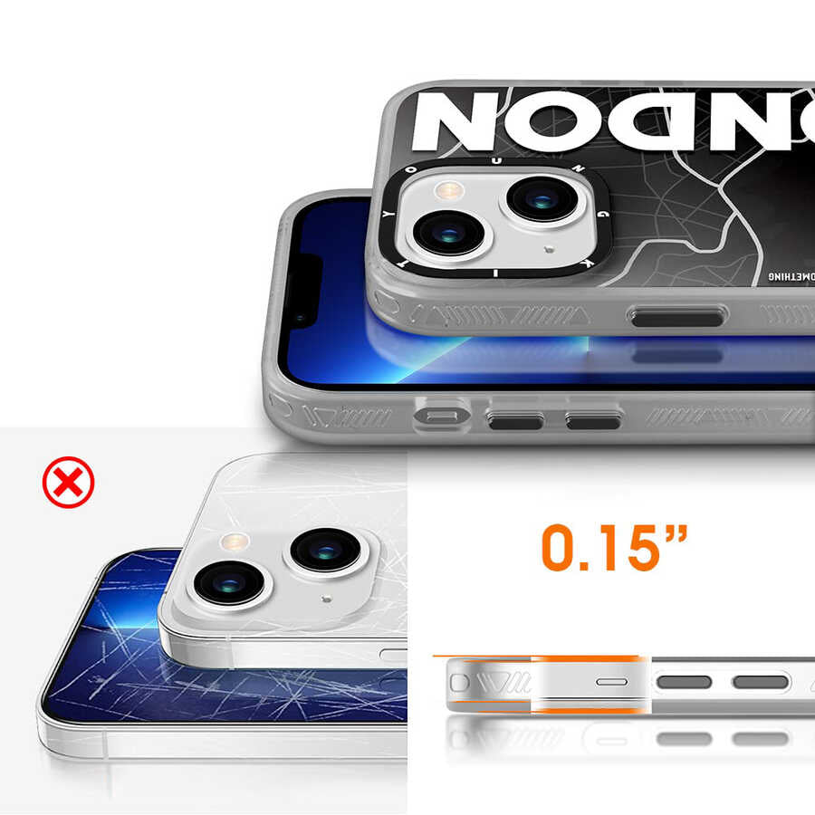 Apple iPhone 13 Kılıf YoungKit World Trip Serisi Kapak