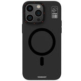 Apple iPhone 13 Pro Kılıf M-safe Şarj Özellikli Standlı YoungKit Hermit Bracket Serisi Kapak