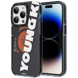 Apple iPhone 13 Pro Kılıf M-safe Şarj Özellikli Youngkit Binfen Serisi Yazı Temalı Kapak