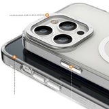Apple iPhone 13 Pro Kılıf M-safe Şarj Özellikli Youngkit Coloured Glaze Serisi Kapak