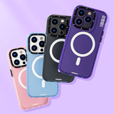 Apple iPhone 13 Pro Max Kılıf M-safe Şarj Özellikli Youngkit Colored Sand Serisi Kapak