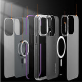 Apple iPhone 13 Pro Max Kılıf M-safe Şarj Özellikli Youngkit Jane Sand Serisi Kapak