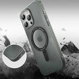 Apple iPhone 13 Pro Max Kılıf M-safe Şarj Özellikli Youngkit Rock Serisi Kapak