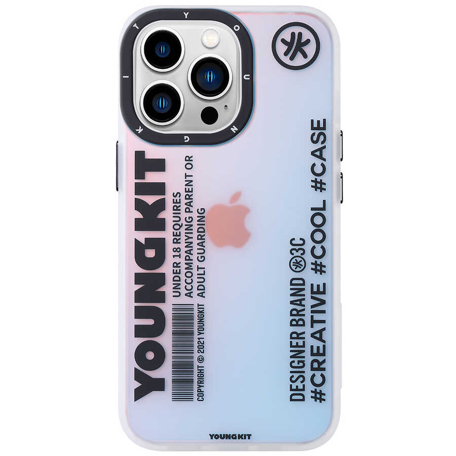 Apple iPhone 13 Pro Max Kılıf YoungKit Fashion Culture Time Serisi Kapak