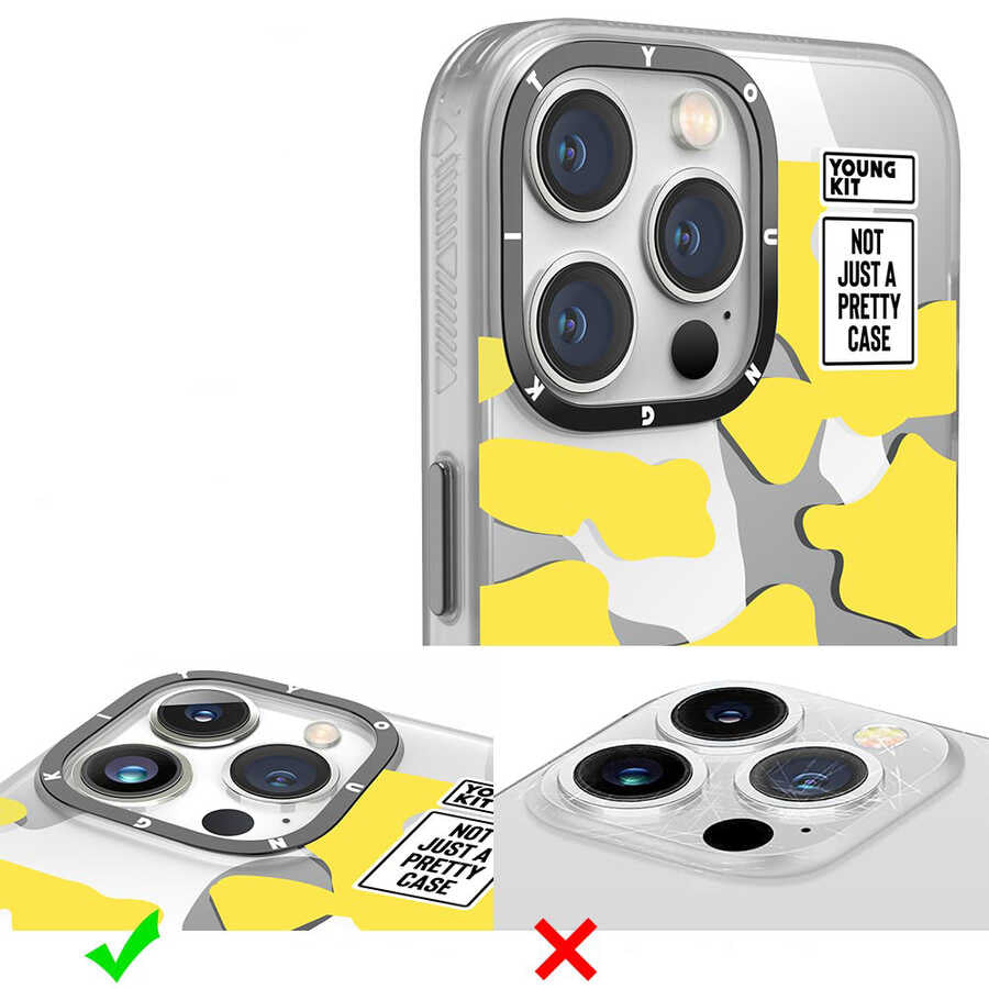 Apple iPhone 13 Pro Max Kılıf YoungKit Kamuflaj Serisi Kapak