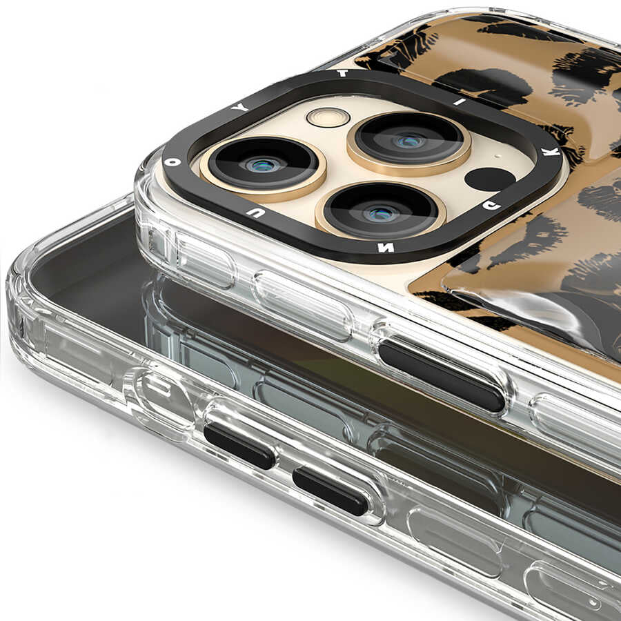 Apple iPhone 13 Pro Max Kılıf YoungKit Leopard Article Serisi Kapak