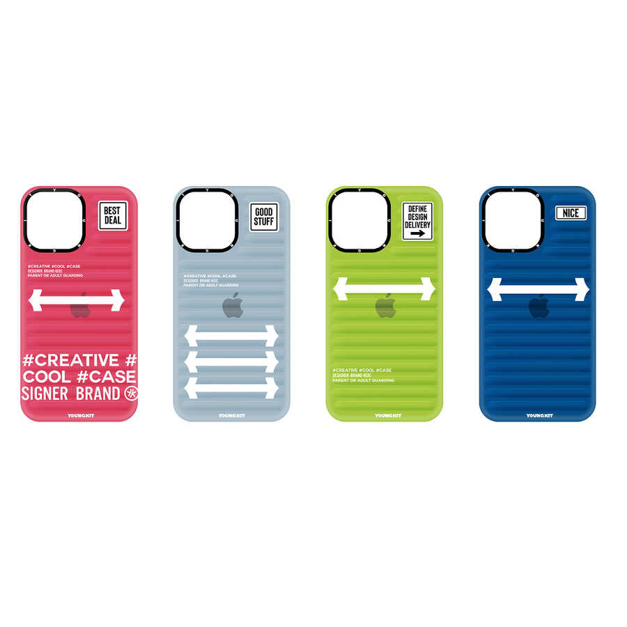 Apple iPhone 13 Pro Max Kılıf YoungKit Luggage FireFly Serisi Kapak