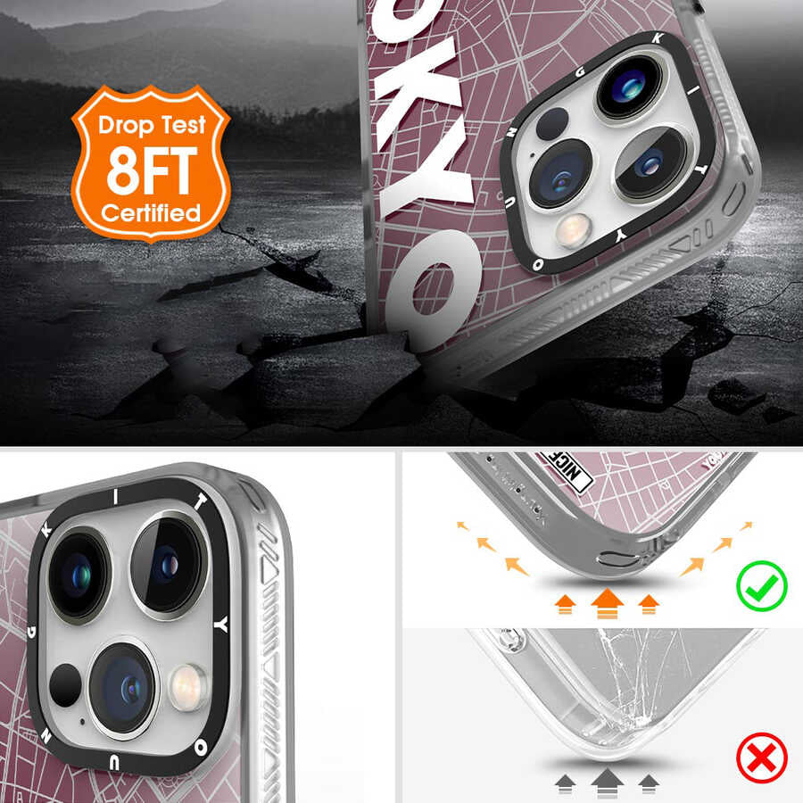 Apple iPhone 13 Pro Max Kılıf YoungKit World Trip Serisi Kapak