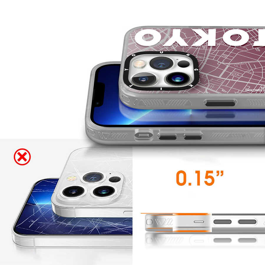 Apple iPhone 13 Pro Max Kılıf YoungKit World Trip Serisi Kapak