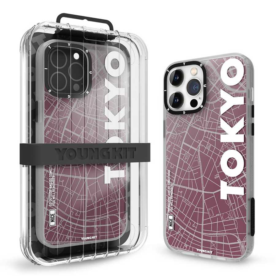 Apple iPhone 13 Pro Max Kılıf YoungKit World Trip Serisi Kapak