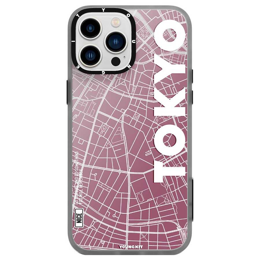 Apple iPhone 13 Pro Max Kılıf YoungKit World Trip Serisi Kapak