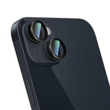 iPhone 14 Uyumlu CaseWorld Alloy Serisi Oleofobik Anti Reflective Kamera Lens Koruyucu Siyah