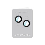 iPhone 14 Uyumlu CaseWorld Alloy Serisi Oleofobik Anti Reflective Kamera Lens Koruyucu Siyah