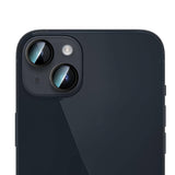 iPhone 14 Plus Uyumlu CaseWorld Alloy Serisi Oleofobik Anti Reflective Kamera Lens Koruyucu Siyah