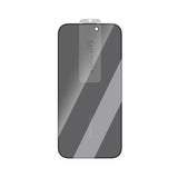 iPhone 14 Pro CaseWorld Crystal Shadow Serisi 0.15mm 3D Privacy Hayalet Cam Ekran Koruyucu Siyah