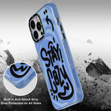 Apple iPhone 14 Pro Kılıf Mutlu Mod Figürlü YoungKit Happy Mood Serisi Kapak