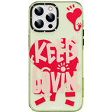 Apple iPhone 14 Pro Kılıf Mutlu Mod Figürlü YoungKit Happy Mood Serisi Kapak