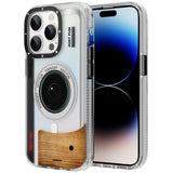 Apple iPhone 14 Pro Max Kılıf M-safe Şarj Özellikli Lens Figürlü YoungKit Art Film Serisi Kapak