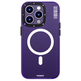 Apple iPhone 14 Pro Max Kılıf M-safe Şarj Özellikli Youngkit Colored Sand Serisi Kapak